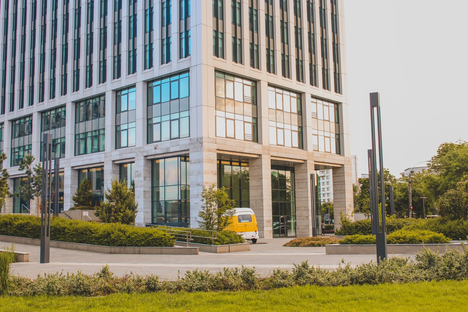 Modern commercial property