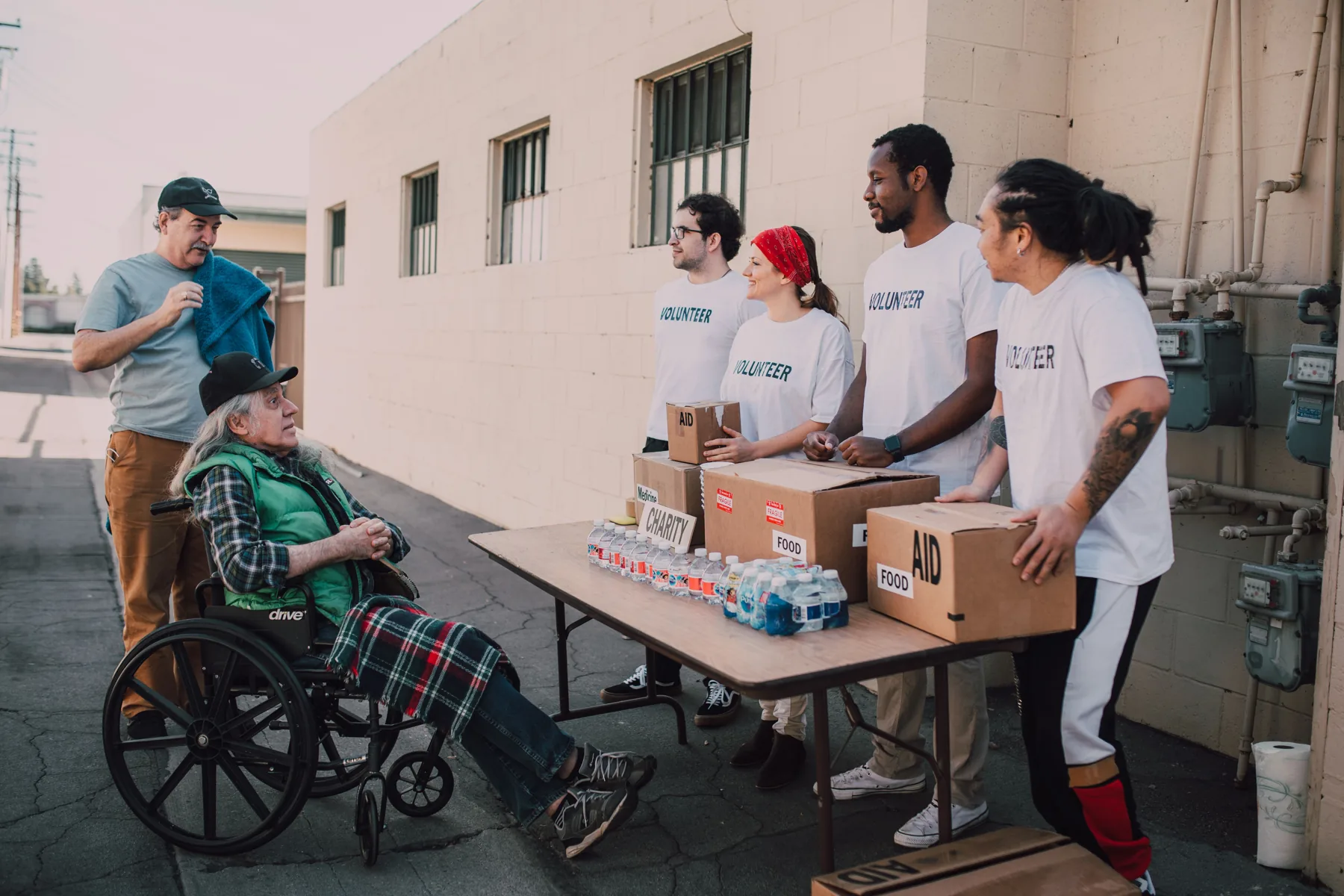Community volunteers